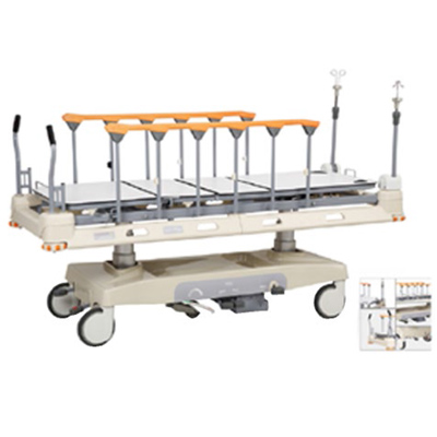 上海躍進LS-EA7C醫(yī)用搶救床對接車平車轉(zhuǎn)運交接手術(shù)擔架車